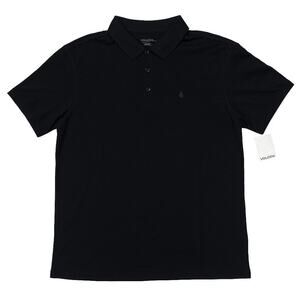 Volcom Polo Shirt Men’s XL Black Short Sleeve Casual Golf NWT New With Tags